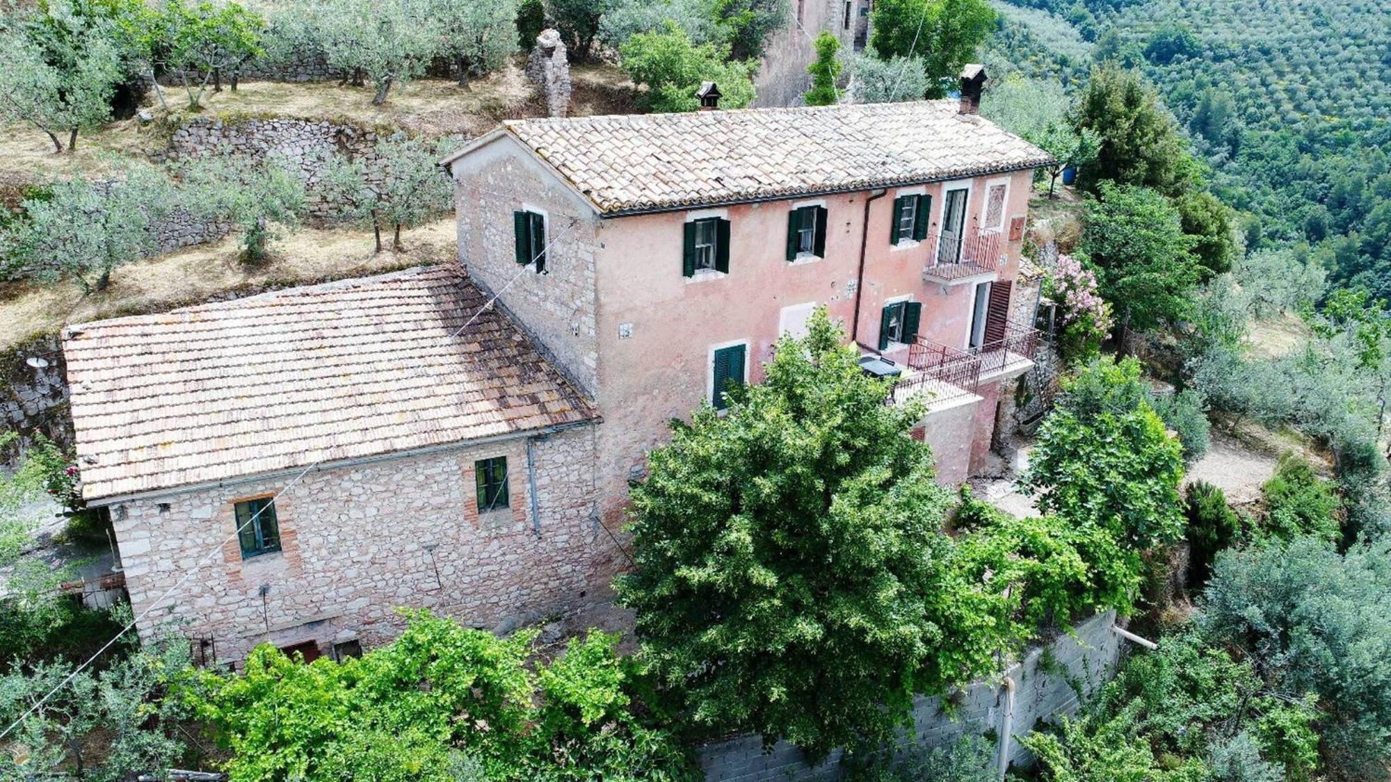 Villa Rurale Nei Pressi Castello Campello sul Clitunno Exterior photo